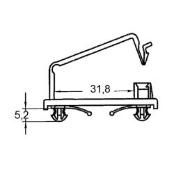 Zeichnung-Flachbandkabelhalter-Typ-FCT-9