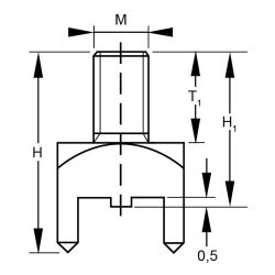 Zeichnung-Powerelement-Typ-PE-THR-B