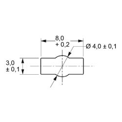 Zeichnung-Leiterplattenhalter-Typ-RCBG-Montageloch