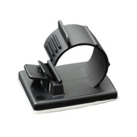 Rundkabelhalter-Typ-AC-13-Nylon-schwarz