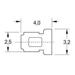 Zeichnung-Leiterplattenkontakt-Typ-LKS-4032