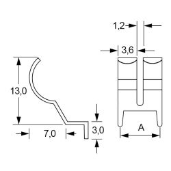 Zeichnung-Kontaktfeder-Typ-LP-CL6P