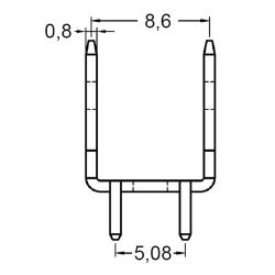 Zeichnung-Flachstecker-Typ-PCU250