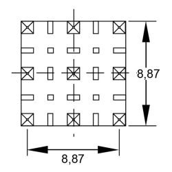 Zeichnung-Powerelement-Typ-PE-THR-B-9-Pins