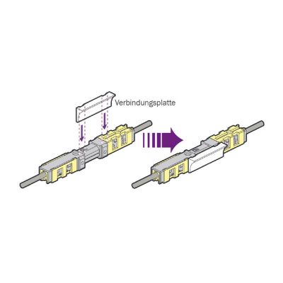 Zeichnung-Verbindungsplatte-Steckverbinder
