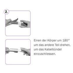 Kabelschutzschlauch-Typ-KSS-Anwendung