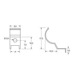 Zeichnung-Kontaktfeder-Typ-LP-V1P