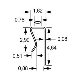 Zeichnung-Kontaktfeder-Typ-CO-LP8