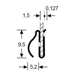 Zeichnung-Kontaktfeder-Typ-CO-G