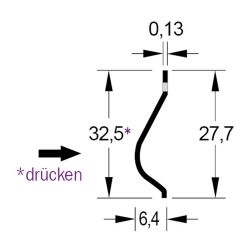 Zeichnung-Kontaktfeder-Typ-TD-1