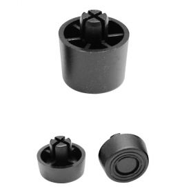 Gehaeusefuesse-Typ-TFF-rund-TPR-schwarz