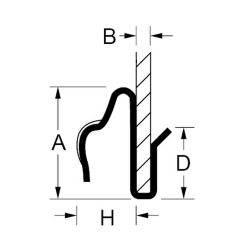 Zeichnung-Kontaktfeder-Typ-CO-Q