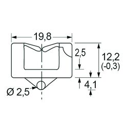 Zeichnung-Kantenschutz-Kabelhalter-Typ-EDS-1208U