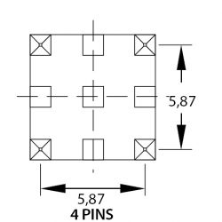 Zeichnung-Powerelement-Typ-PE-THR-C-4-Pins