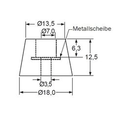Zeichnung-Gehaeusefueße-Typ-TNF-ST-Figur2