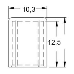 Zeichnung-Schutzkappe-Typ-KPS-5