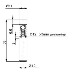 Zeichnung1-Lineardämpfer-Typ-LD-LG2A