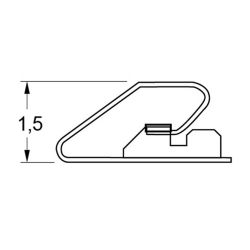 Zeichnung-Leiterplattenkontakt-Typ-LKS-1511