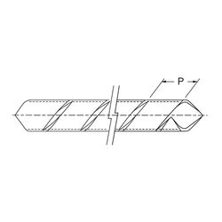 Zeichnung-Spiralband-Typ-SP