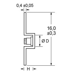 Zeichnung-SMD-Abstandhalter-Typ-AH-SMI-M-Tape