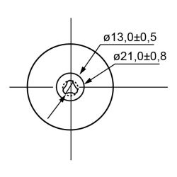 Zeichnung-Abstandhalter-Typ-AH-SMID-M-Rolle