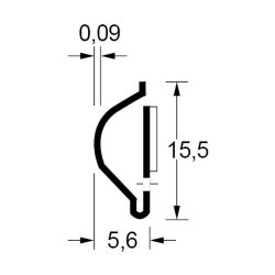 Zeichnung-Kontaktfeder-Typ-CF-C