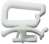 Kabelhalter-mit-Rastfuss-Typ-RSC-Nylon-weiss