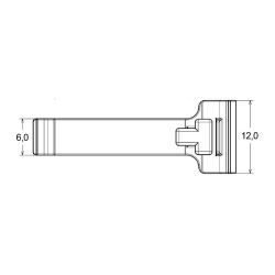 Zeichnung-Flachbandkabelhalter-Typ-RFPC-25NV0B