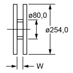 Zeichnung-Abstandhalter-Typ-AH-SMID-M-Rolle