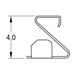 Zeichnung-Leiterplattenkontakt-Typ-LKS-4032