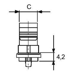 Zeichnung-Flachbandkabelhalter-Typ-FCS