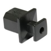 Abdeckkappe-Typ-USBC-1-fuer-USB-Stecker-ABS-schwarz