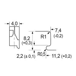 Zeichnung-Kantenschutz-Kabelhalter-Typ-EDS-0607M