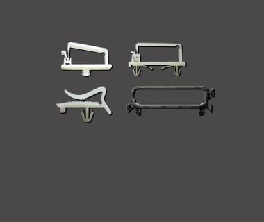 verschiedene-Flachbandkabelhalter-Steckmontage