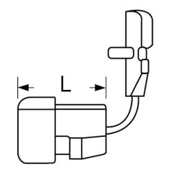 Zeichnung-Kabelzugentlastung-Typ-SR