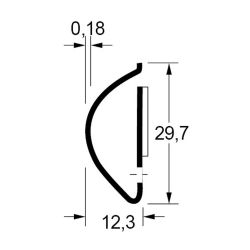 Zeichnung-Kontaktfeder-Typ-CF-E
