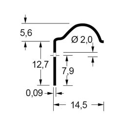 Zeichnung-Kontaktfeder-Typ-CFW-C