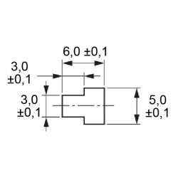 Zeichnung-Kabelhalter-mit-Rastfuss-Typ-RMCS-1V0-Montageloch