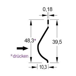 Zeichnung-Kontaktfeder-Typ-TD-3
